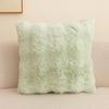 2PC Solid Color Bubble Rabbit Velvet Cushion Cover Autumn Winter Plush Cushion Cover Nordic Sofa Bedroom Pad Waist Pillowcase
