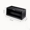 2 Level Figurines Collection Display Case Clear Container for Action Figures