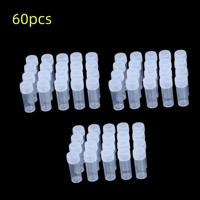 5ml Plastic Small Bottles Sample Pot 5g Mini Clear Packing Containers For Medicine Pill Liquid Powder Capsule Storage
