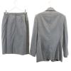 Burberrys 90s Old Skirt suit Setup 40 gray Sanyo Shokai Women Used