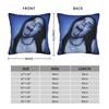 Billies Eilishs Pillowcase Double-Sided Printing Fabric Cushion Cover Decoration Throw Pillow Case Cover Home 45X45Cm
