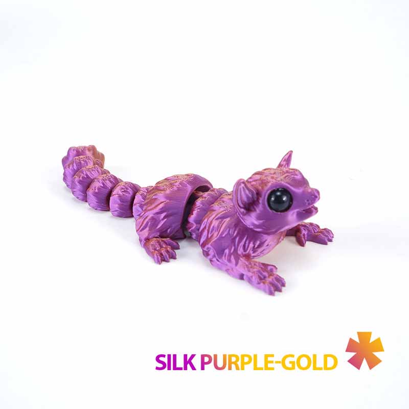 Cute 3D Printing Flying Squirrel Toy Simulation Squirrel Animal Joints Movable Creative Fun Home Decorations Collection Crafts