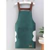 1pc Waterproof & Oil-Proof Cooking Apron, Fashion Home Kitchen Adult Apron For Women, Suitable For Cooking, Restaurant And Work Uniform