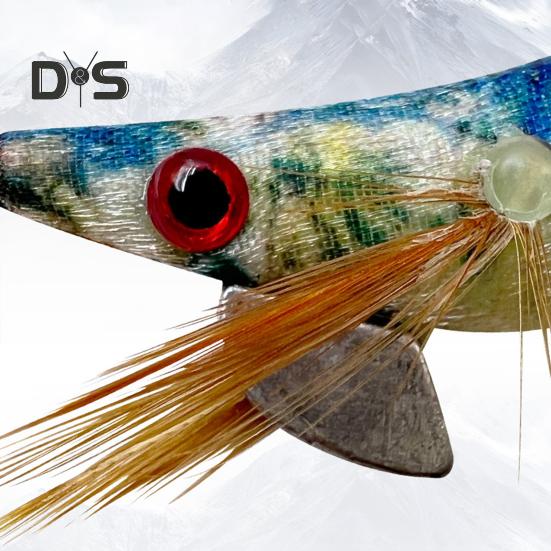 7CM/4.6G Luminous Shrimp Bait with Squid Jig Hook Sinker Realistic Bionic Artificial Lure Saltwater Freshwater Bass Walleye Trout Fishing Accessories