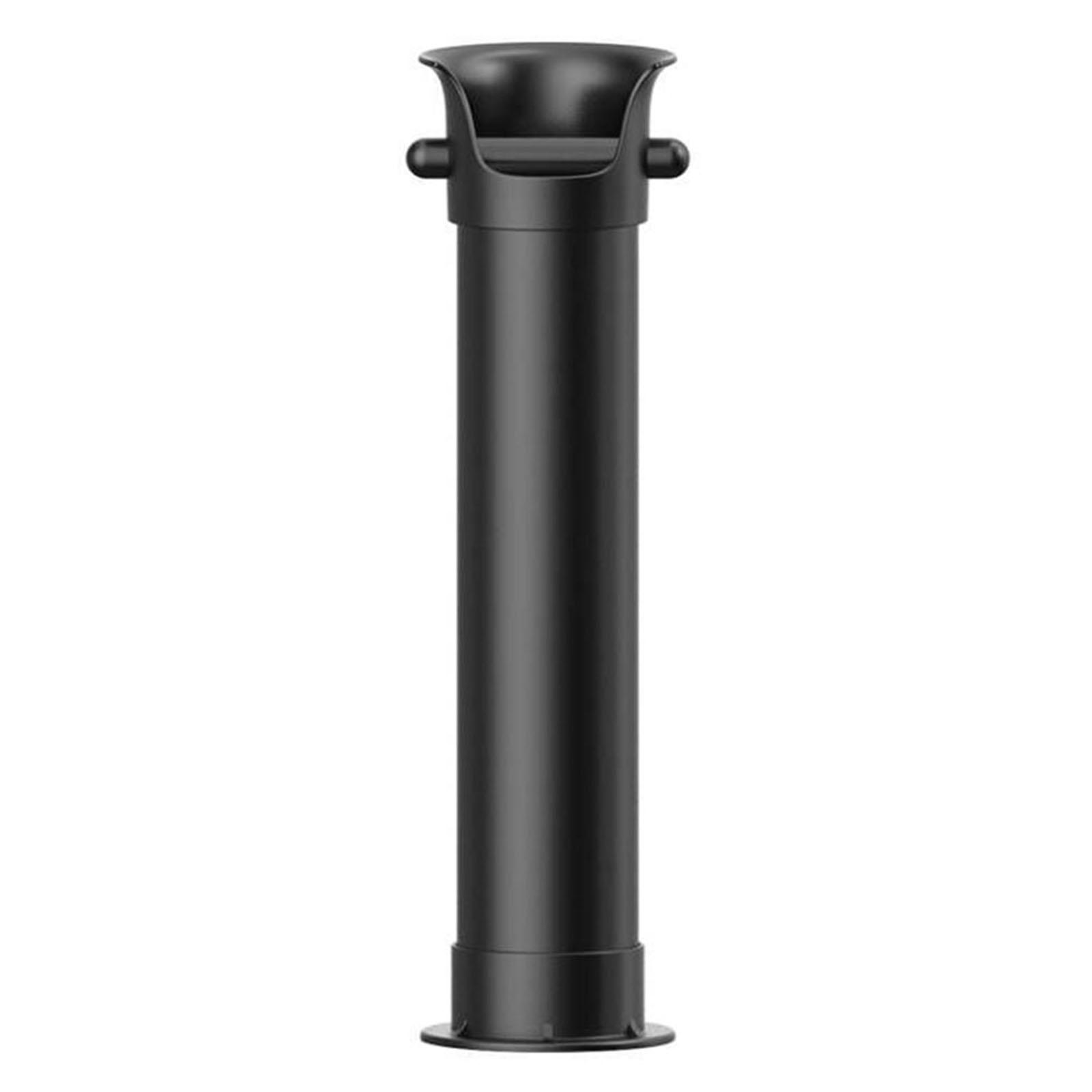 

Black Coffee Knock Box Rod Coffee Making Accessories Grounds Container Bar Shock Absorbent Unique Espresso Knock Box Bar