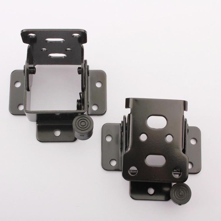 Modern Folding Steel Leg Bracket for Furniture Metal Table & Chair Hinge with Locking Feature for Kitchen & Bathroom Use