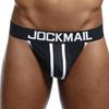 Jockstraps JOCKMAIL Fashion Low-Rise Contrasting Breathable Mesh Fabric Men's Thong Underwear