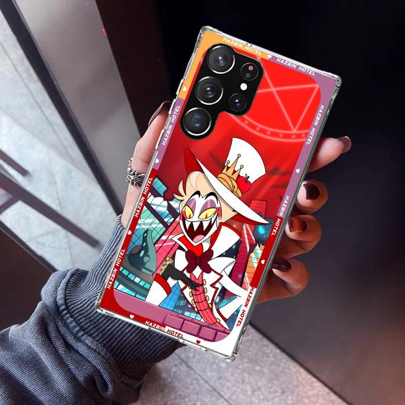 H-Hazbin Hotel Anime Phone Case For Samsung Galaxy S23 S24 S25 Edge S26 Ultra S22 + S21 Plus S20 FE Cover Silicone Print Shell G