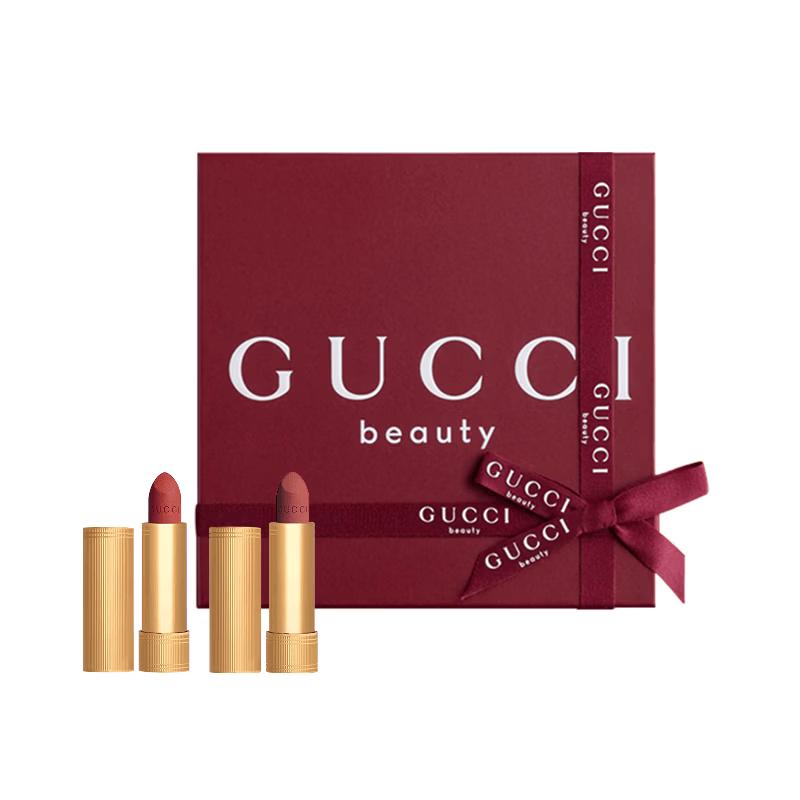 Подарочные наборы Gucci: помады и ароматы