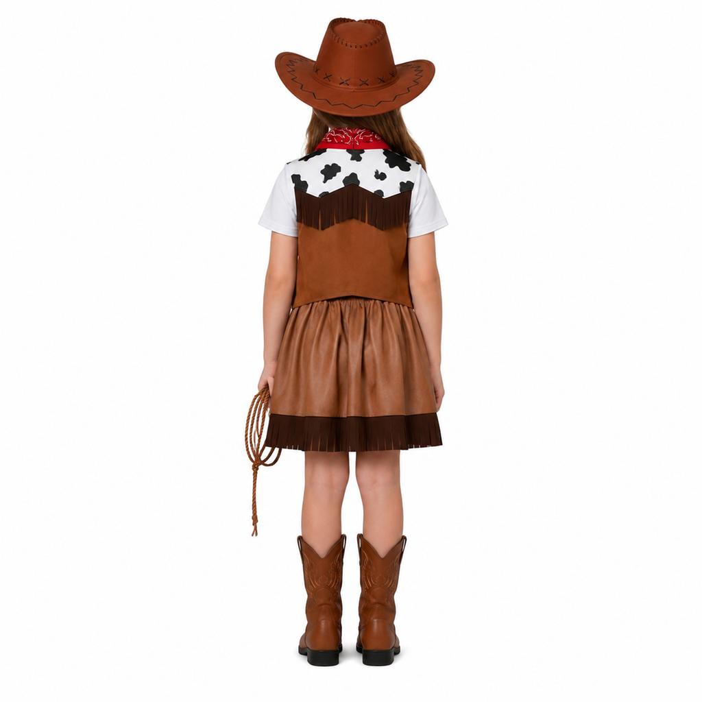 Western-Cowboy-Kostüm für Kinder Halloween-Cowboy-Outfit-Set für Party-Auftritte und Cosplay