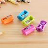 Waist-Shaped Mini Plastic Pencil Sharpener - Single Hole, Free Shipping