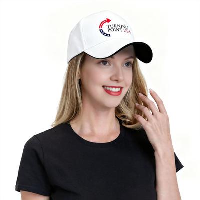 Yousheng Turning Point USA Charlie Kirk Hat Unisex Adjustable Baseball Cap for Men Women Vintage Retro Print Hat
