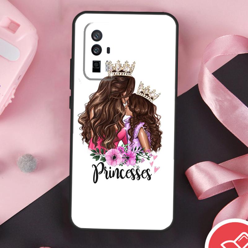 Beautiful Mother Daughter Son Case For Xiaomi 13 14 Ultra 11T 12T 13T Pro 12 Lite POCO X6 Pro F5 M6 X5 X3 F3 M5s F6 Cover