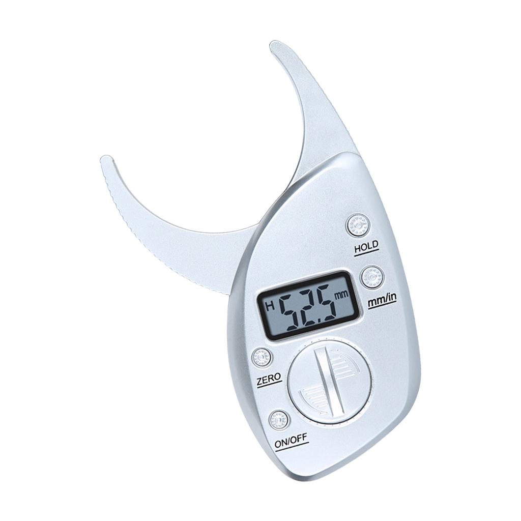 Digital Body Fat Caliper with Ergonomic Design & Easy To Read Display ABS for Accurate Measurement & Health Management