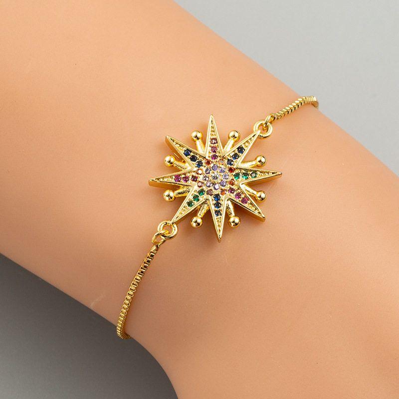 Modeschmuck Über grenzen hinaus verkauft Kreatives Kreuzförmiges Armband Damen Mikroeinlage Zirkon Armband Schildkröten-Mama-Armband Armband