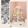 Standing Earring Necklace Holder 2/3/4-Tiers Hanging Jewelry Organizers Display Stand Jewelry Storage Display Tower Rack