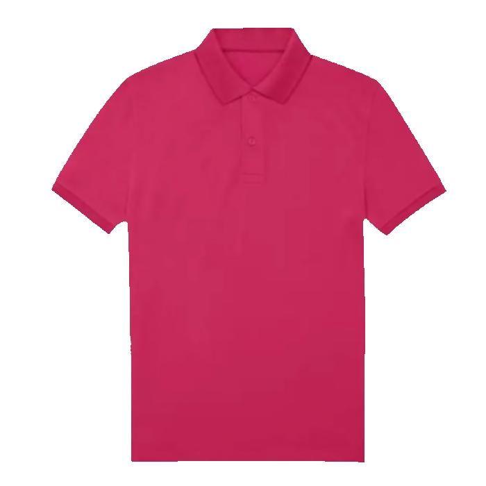 Polo enfant manches courtes fushia - rose - blanc ( lot 3 ) - - Fushia