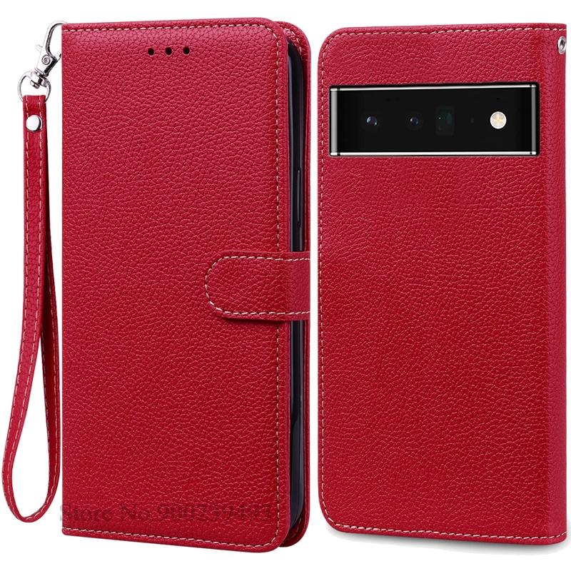Pouzdro pro Pixel 6/6Pro/6A pro Google Pixel 6 Pro Pouzdro Flip Kožený Kryt peněženky pro Google Pixel 6A Pouzdro Ochranný Knižní Kryt Capa