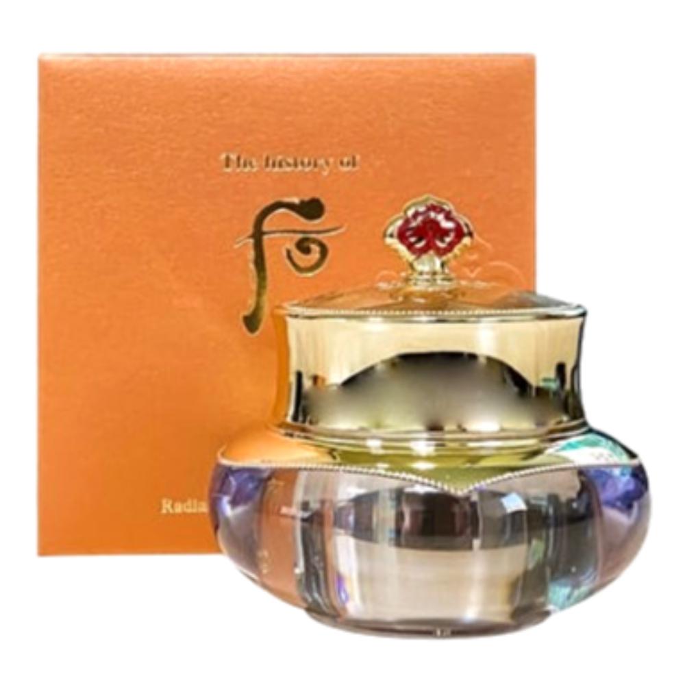 The history of whoo Cheongidan Radiant Regenerating Eye Cream 25ml Korean Herbal Anti-Aging & Firming Eye Cream Hydrating & Brightening K-Beauty