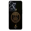Phone Case - Maniacase - Oppo A59 5G - Silicone - Flexible - PSG Golden Star Champion Logo