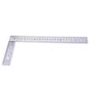30cm Stainless Steel Right Angle Measuring Rule Tool Square Ruler 0-12 Inches Straight 90 Degree Angle Ruler Carpentry Measuring