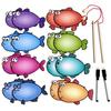 Fish-shaped Dry Erasable Cards With Magnetic Fishing Rod Teaching Aid Wirting Cards Kids DIY Educational Learning Montessori Toy