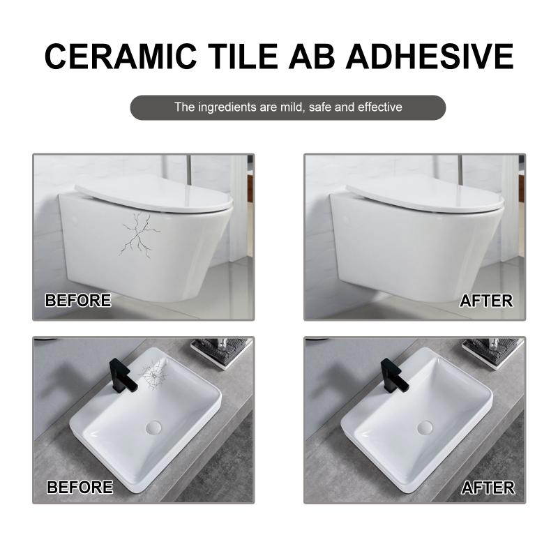 Tile Repair Agent Marble Floor Repair Paste Tub Repair Home Filling Glue Porcelain Gaps Repair Agent For Toilet Shower Basin