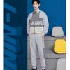 Li-Ning Sports Life Series Loose-Fitting Contrast Letter Print Jacket Men Jacket Grey Off-White AJDT405-3