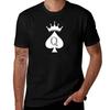 Crowned Queen Of Spades TShirt Work Outdoor TShirt for Unisex