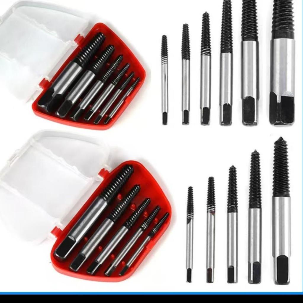 Stripped Screw & Broken Wire Extractor Tool Set for Faucets & Valves