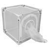 Fly Mesh Cage Nylon Detachable Outdoor Plant Fly Observation Cage with Stainless Steel Pipe for Hatc