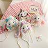 Japanese Cartoon Rabbit Bag Plush Bag Pendant Doll Girl Toy Messenger Bag Handbag Rabbit Doll