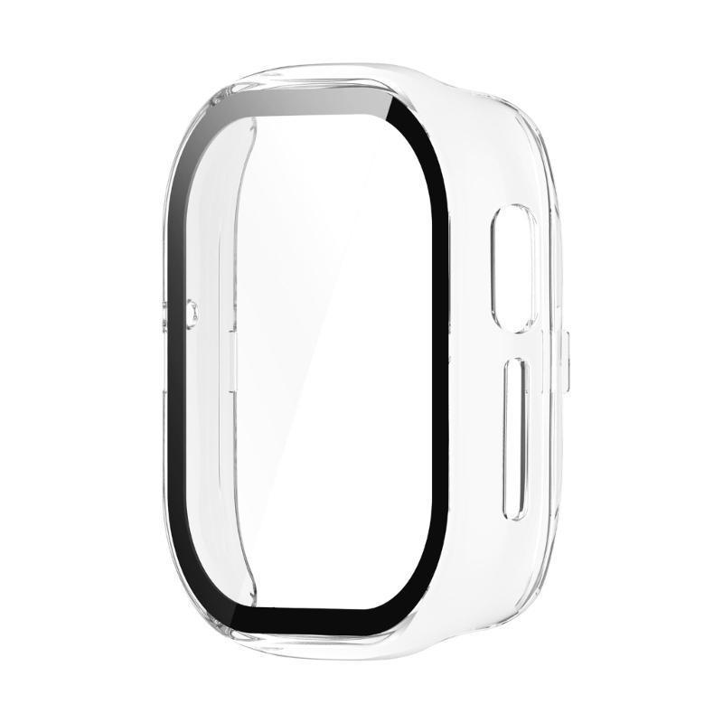 652F Screen Protector Case Cover for Watch 4 Scratch-resist Shock Frame Full Edges Coverage Smartwatch Onepiece Bumper Shell
