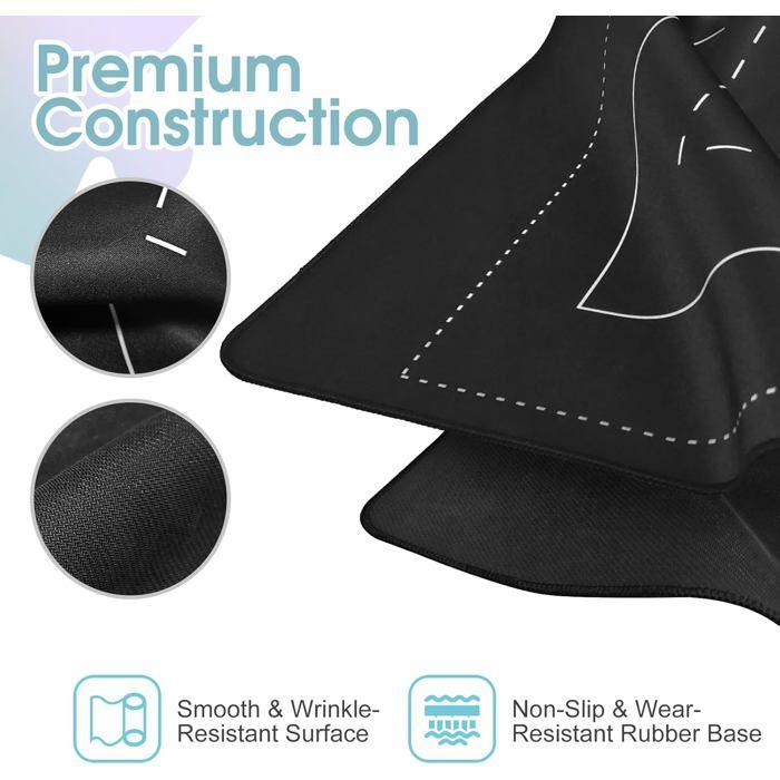 MOZOOSON Tapis Puzzle 3000 Pièces 150x100cm - Set Rangement Premium avec 8 Plateaux, Tube &amp; Sac - Idéal 500/1000/1500 Pièces