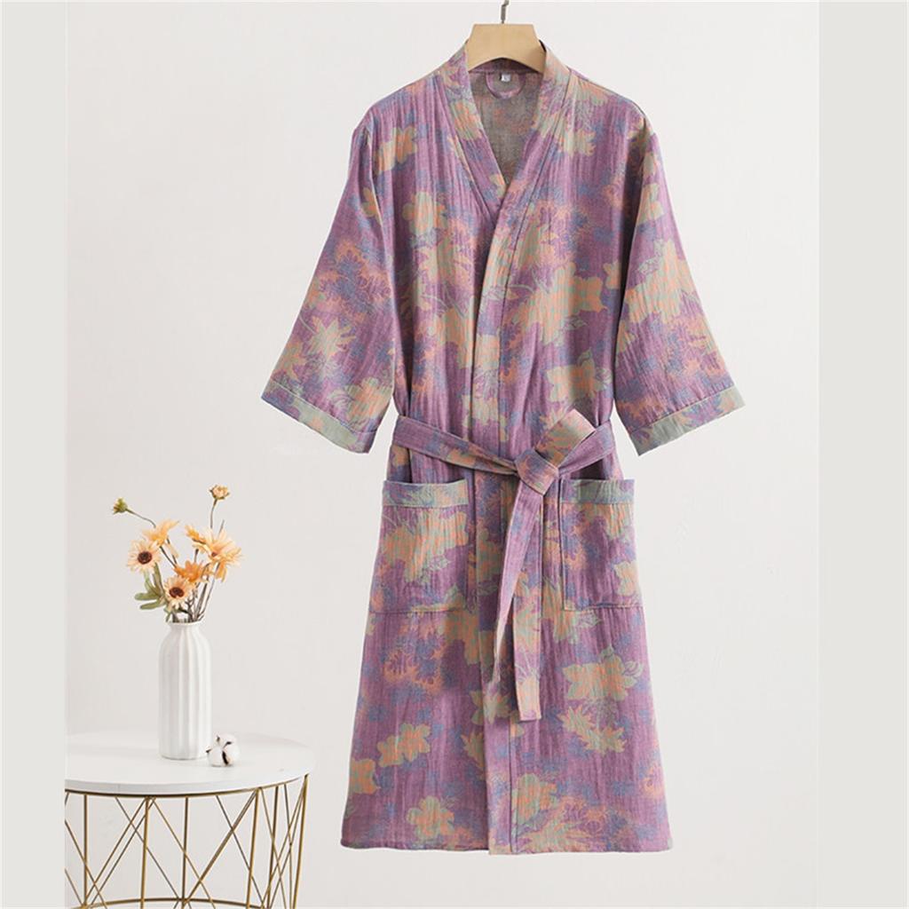 Women's Robe - Ultra Soft Bathrobe With Pockets For Spa & Sleepwear