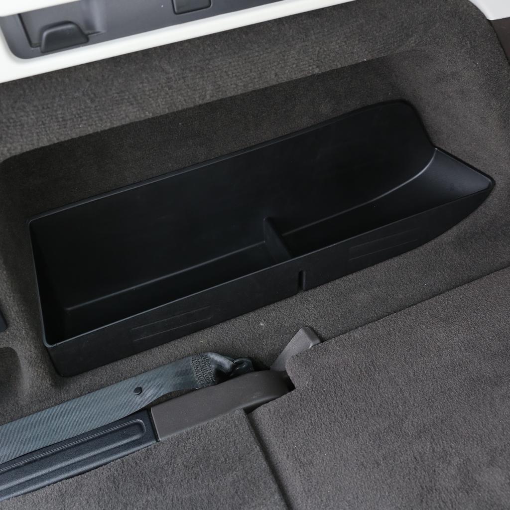For Land Rover Discovery 5 L462 LR5 2017-2022 ABS Black Car Rear Trunk Tail Multifunction Storage Box Auto Accessories