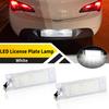 2PCS Rear OEM LED License Plate Light Bulbs For Opel Corsa C 2001-2006 D 2006-2011 E 2014-2019 Astra H 2004-2010 K 2015-2026
