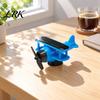 Dashboard Air Freshener Holder Solar Energy Rotating Plane, Creative Car Ornament Accessories with Light Sensor, Unique Automotive Interior