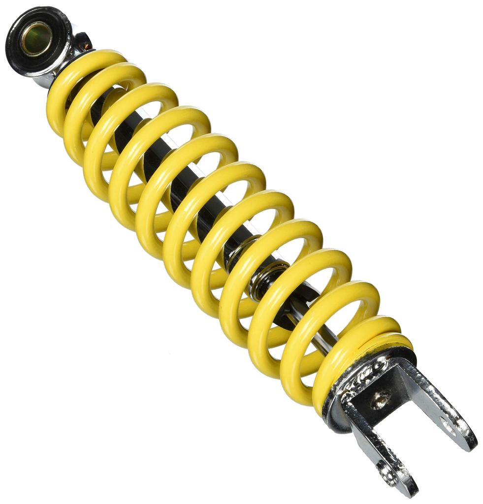 Bike Parts Center Rear Suspension Shock, Yellow, for Yamaha JOG 3KJ, 500401