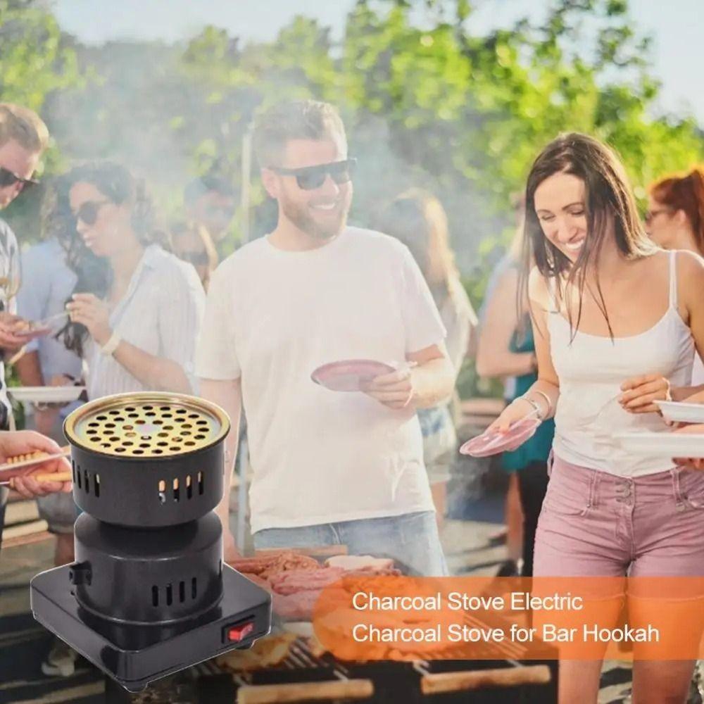 Portable Electric Stove 220V EU/UK Plug Charcoal Burner BBQ Party Tool Coal Heater  BBQ