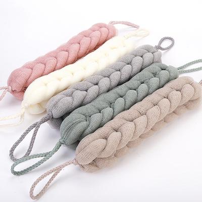 1pcs Bath Shower Body Exfoliate Puff Stretchable Bath Sponge Scrub Mesh Net Ball Massage Ball Back Scrubber Soft On The Skin