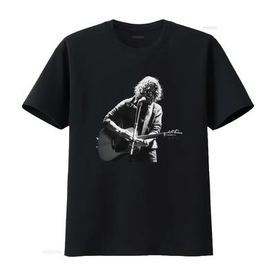 Chris Cornell Audioslave Musician Tribute T Shirt for Fans Black Sizes S 5XL BM1118 Vintage Washed Soft Designer Clothes