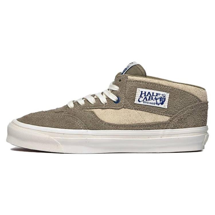 Vans Half Cab OG LX Hairy Suede Khaki Unisex VN0A3DP6KHK EU 44.5