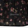 Thursday Island Women Flower Pattern Banding Blouse T264mbl276w