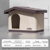 Outdoor Cat House for Stray Cats, All Season Waterproof Enclosed Pet Shelter, Warm Winter Cold Proof Cat Bed for Outdoor Use