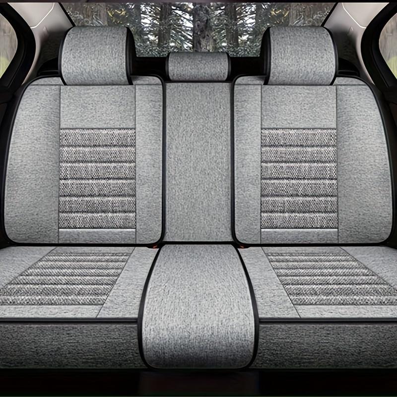 5-Seat Car Seat Covers Full Set for Front and Rear Seats, All-Season , Full Coverage, Breathable, Premium, New Model, Automotive Accessories