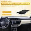 Dashboard Flannel Dash Cover Mat For Toyota Corolla 2014 2015 2016 2017 2018 Flannel  Fit Toyota Corolla Accessories Dash Cover Black Trim (Corolla