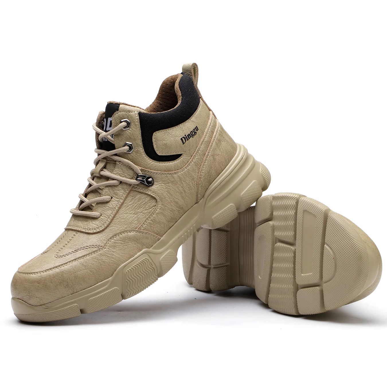 

Work Boots Indestructible Safety Shoes Men Steel Toe Shoes Puncture-Proof Sneakers Men Non Slip Work Shoes Male Tactical Boots 38