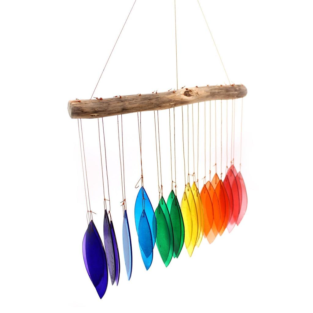 Wind Chimes Rainbow Glass Assorted