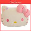 Hellokitty Soft Plush Pillow With Flower And Bow Decorations For Kids Gift